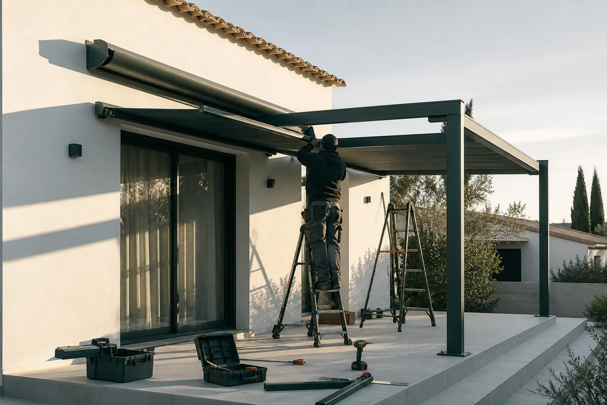 store banne Toulon — Stores bannes et pergolas