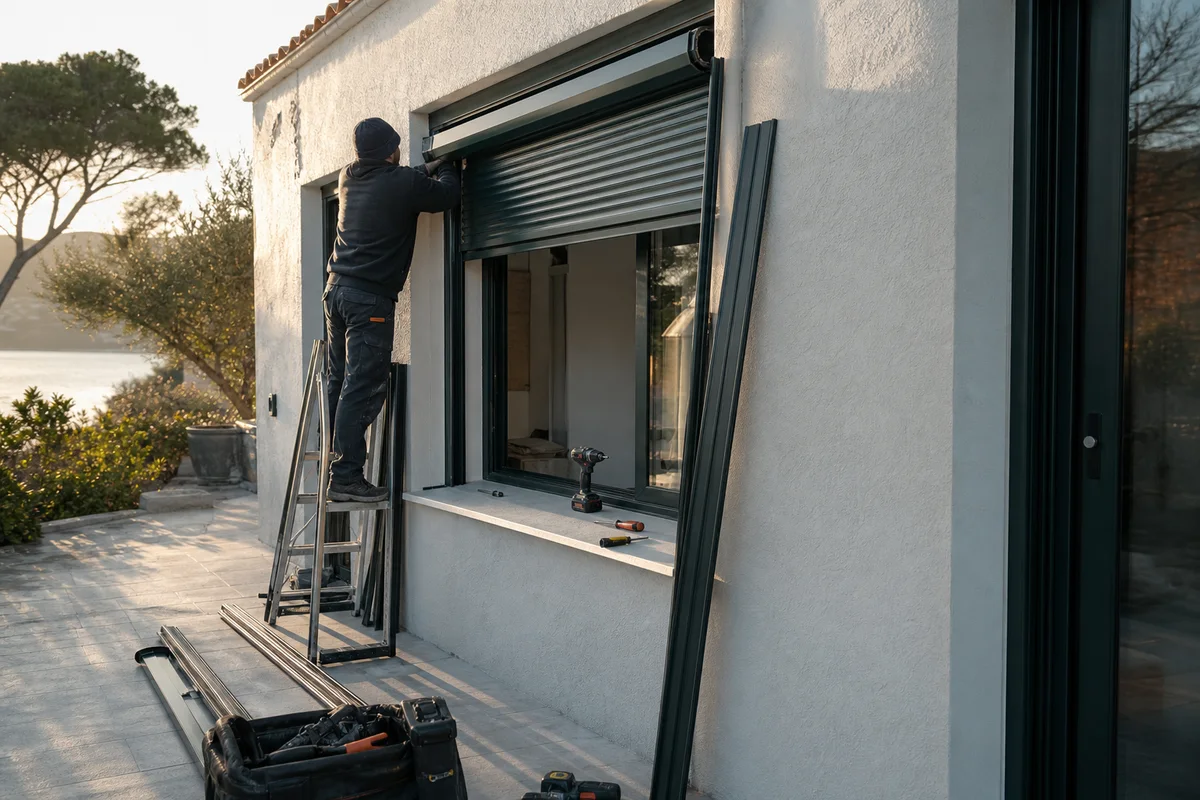 volet roulant solaire Toulon — Volets roulants solaires